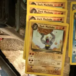 Nintendo Pokemon TCG Dark Collection 22-Card Lot Dark Machoke Electrode Raticate - Image 3