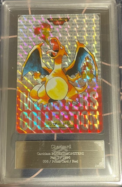 ARS 9 Pokemon Card Charizard Carddass Red Prism PSA 9 MINT - Image 1