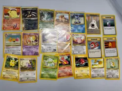 Pokemon Bulk WOTC 66 Card Lot Vintage Pikachu Squirtle More! DAMAGED Eng JP Lot - Image 2