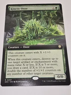 Kinetic Ooze (Extended Art) Commander: Secrets of Strixhaven Regular - Image 1