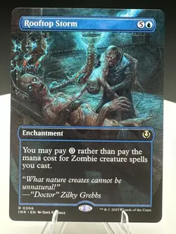 Rooftop Storm (Borderless) R Innistrad Remastered 306 NM - Image 3