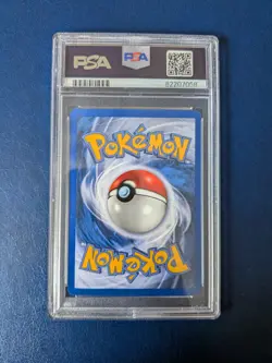 Pokemon TCG Sandshrew Reverse Holo 91/110 Legendary Collection PSA 4 WOTC Card - Image 2