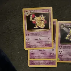 Pokemon TCG Team Rocket 5-Card Lot Kadabra 43/82 Dark Kadabra Dark Alakazam - Image 2