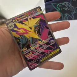 Pokemon TCG - Mega Evolution - Mega Manetric EX Full Art *Pack Fresh* - Image 3