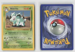 Nidorina #53/130 Base Set 2 Uncommon Pokemon TCG LP - Image 3