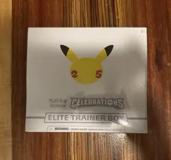 Pokemon TCG: 25th Anniversary Celebrations Elite Trainer Box (2021) 820650809439 - Image 1