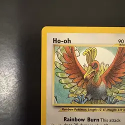 Pokemon Vintage Non Holo Rare Ho-Oh Neo Revelation 18/64 WotC - Image 2