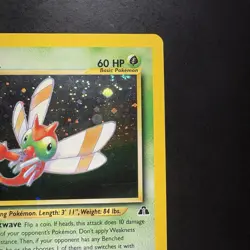 Pokemon Vintage Holo Rare Yanma 17/75 Neo Discovery WotC - Image 3