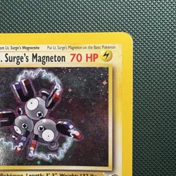 Pokemon Vintage Holo Rare Lt. Surge's Magneton Gym Heroes Wotc 2000 - Image 3