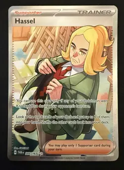 Hassel 205/167 Full Art - Twilight Masquerade - Pokemon TCG - NM - Image 1