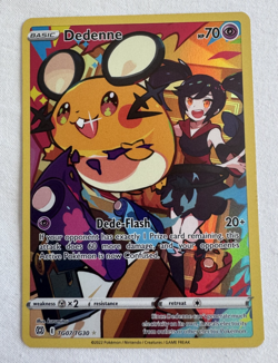 Near Mint! - Dedenne - TG07/TG30 - Pokemon Brilliant Stars Sword & Shield - Holo - Image 1
