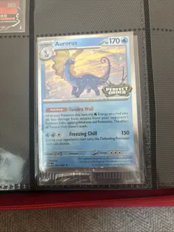Aurorus 024/088 Cosmo Holo - Pokemon TCG: Perfect Order Stamped Promo Sealed - Image 1