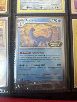 Aurorus 024/088 Cosmo Holo - Pokemon TCG: Perfect Order Stamped Promo Sealed - Image 2