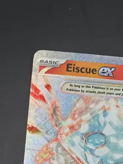 Eiscue ex Holiday Calendar 042/197 Pokemon SV:OBF Snowflake Stamp Holo - NM - Image 2