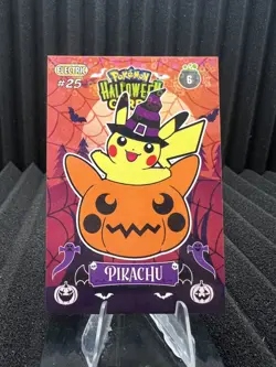 Pikachu #6 - Circle Holo - Collectoons Halloween 2025 - Pokemon Card - Image 1