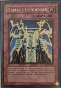 YuGiOh Damage Condenser Super Rare SOI-EN052 - Image 1