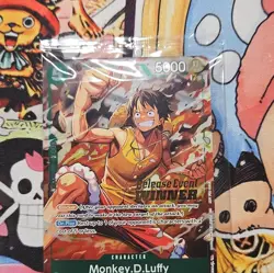 Bandai One Piece CCG Monkey D. Luffy Release Event Winner Foil Promo 5000 - Image 1