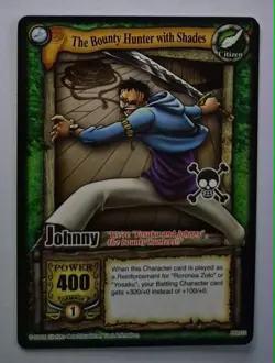 2005 One Piece The Soul of Pirates PR-012 Johnny The Bounty Hunter With Shades - Image 1
