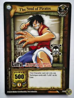 2005 One Piece Bandai The Soul of Pirates PR-008 Jolly Roger Stamp - Image 1