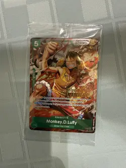 One Piece CCg Monkey.d.luffy Winner Pre Release - Image 1