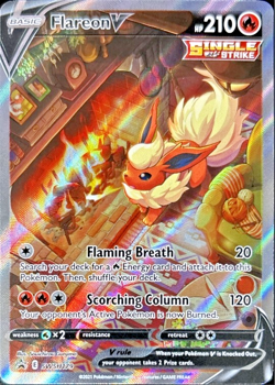 Flareon V SWSH179 SWSH: Sword & Shield Promo Cards Holo - Image 1