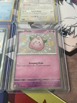 Pokemon Paldean Fates Shiny Card Lot Of 6(slowbro,pidgey,flamigo,cleffa,sableye) - Image 5
