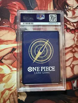 Bandai One Piece Card Game Monkey D. Luffy OP08-109 Treasure Rare Foil PSA 10 - Image 2