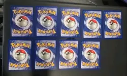 Pokemon 1st Edition Lot Of 9 Cards Never Played Mint Condition - Image 2