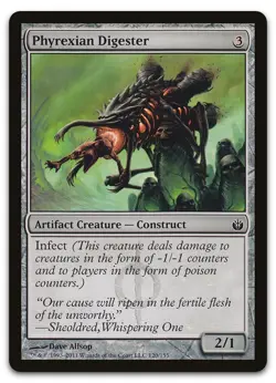 Phyrexian Digester #120 (NM) Mirrodin Besieged MBS Magic MTG - Image 1