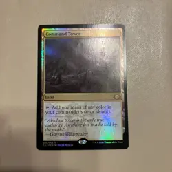 *FOIL* Command Tower - Commander Collection Green - MTG Magic The Gathering - NM - Image 1