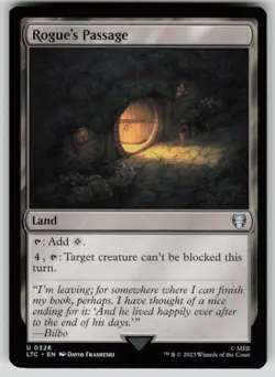 Rogue's Passage Commander: The Lord of the Rings 326 MTG NM - Image 1