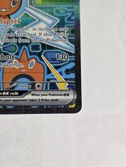 Pokemon TCG Rotom Ex Full Art Holo Special Illustration Rare Card 126/094 - Image 2