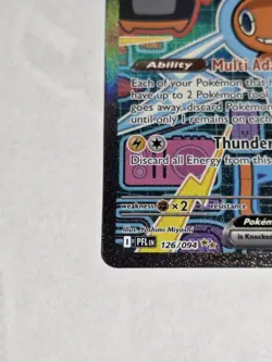 Pokemon TCG Rotom Ex Full Art Holo Special Illustration Rare Card 126/094 - Image 3