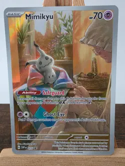 Mimikyu SVP075 Paldean Fates Black Star Promo Pokemon Card - Image 1