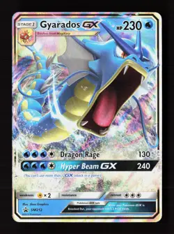 Gyarados GX - SM212 Holo Promo Sun & Moon Promo Pokemon Near Mint - Image 1