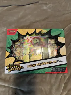 TWO - Pokemon TCG Mega Evolution–Ascended Heroes Box Meganium ex Emboar ex Promo - Image 2