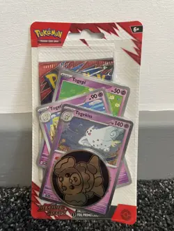 Pokemon TCG S&V Destined Rivals Single Checklane Blister Togekiss Sealed - Image 2