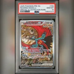 Pokemon TCG - Roaring Moon EX 162/131 - Prismatic Evolutions - PSA 10 GEM MINT - Image 1