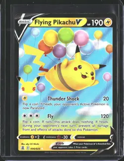 Flying Pikachu V 006/025 Holo V Rare Celebrations Pokemon NM/M - Image 1