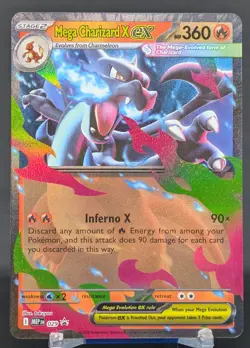 Pokemon Mega Charizard X ex #029 English MEP Black Star Promo - Image 1