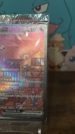 Mew ex SVP 053 Pokemon TCG Scarlet Violet 151 Black Star Promo Full Art SEALED - Image 4