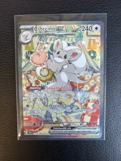 Pokemon TCG Cinccino ex 119/086 Special Illustration Rare Chaos Rising - Image 1