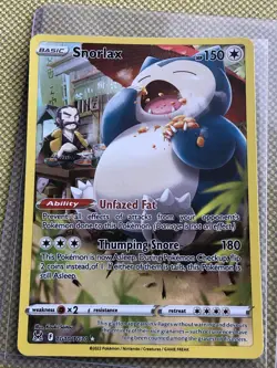Pokemon TCG Snorlax Lost Origin Trainer Gallery Tg10/Tg30 Holo Ultra Rare - Image 1