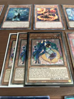 Yugioh Fairy Tail Magistus Deck, Platinum Snow, Quarter century Luna Playset - Image 2