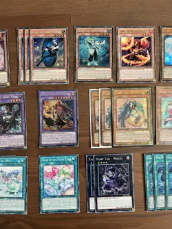 Yugioh Fairy Tail Magistus Deck, Platinum Snow, Quarter century Luna Playset - Image 5
