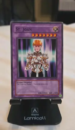St. Joan LON-045 Labyrinth of Nightmare Unlimited 1996 Yugioh Vintage Set Card - Image 1