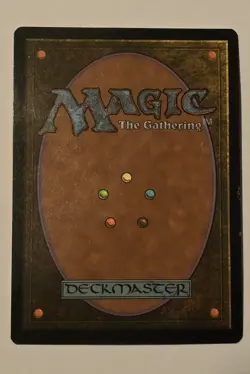 Handpainted Mox Jet Black Custom Art Magic The Gathering Playtest Commander EDH - Image 2