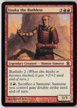 Iizuka the Ruthless R Saviors of Kamigawa 104 NM - Image 1