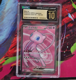 The Pokemon Company CGC Pristine 10 Mew ex 195/165 151 JP FA - Image 1