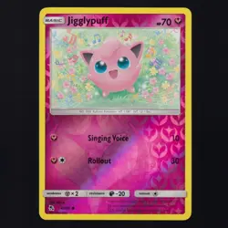 Jigglypuff 41/68 Hidden Fates Reverse Holo Pokemon TCG NM - Image 1